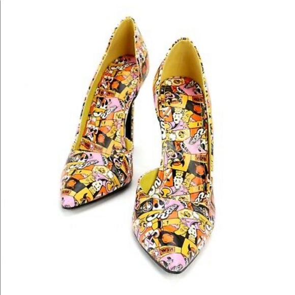 Yellow comic pump - Picture 8 of 10